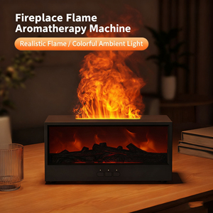 <span class=keywords><strong>Difusor</strong></span> de aire de llama de chimenea de 7 colores personalizado humidificador <span class=keywords><strong>difusor</strong></span> de aceite esencial de <span class=keywords><strong>aromaterapia</strong></span> con Control remoto para el dormitorio del hogar - Product Image 3