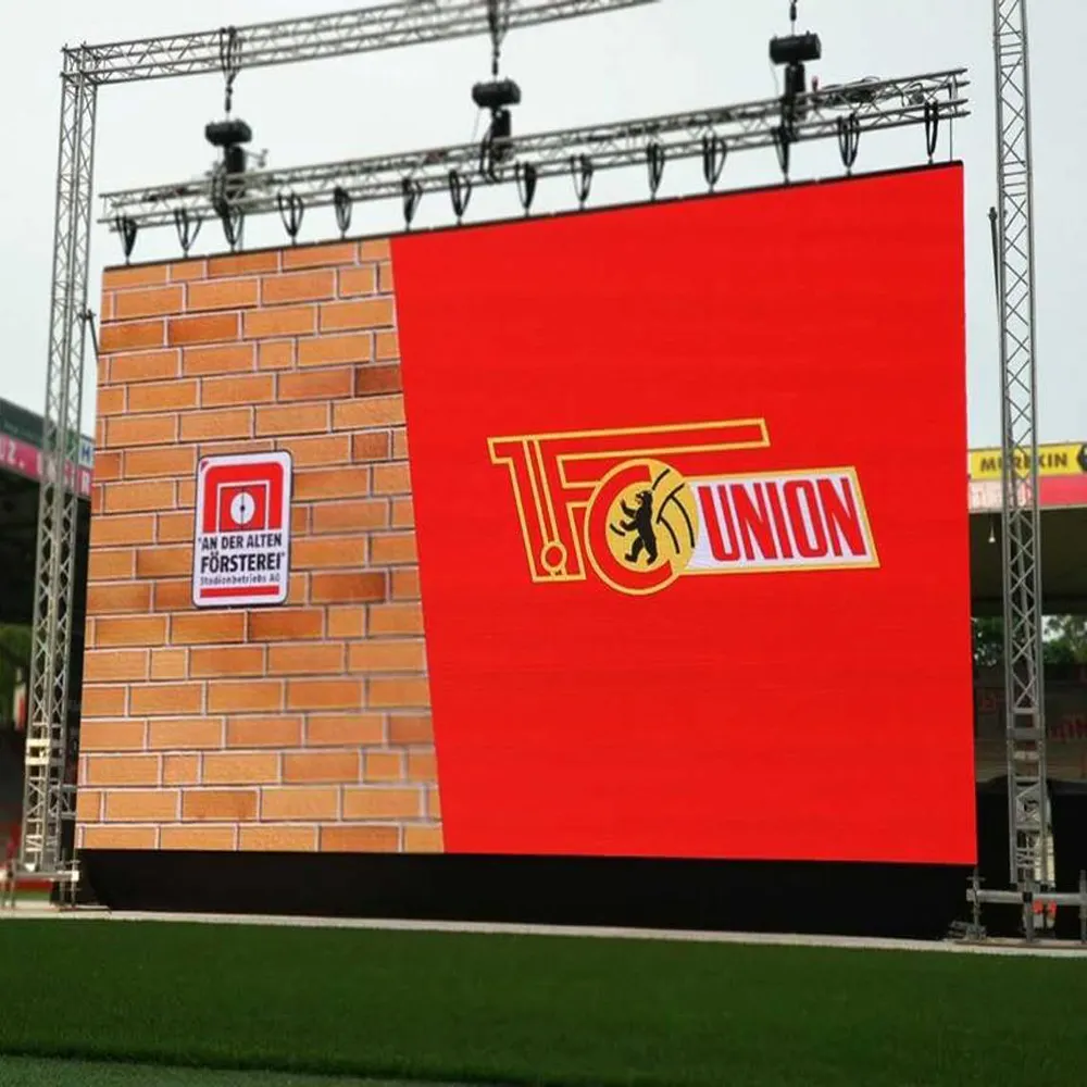 500x1000mm outdoor led screen P2.976 mm waterproof full color led panel for stage background display or rental events