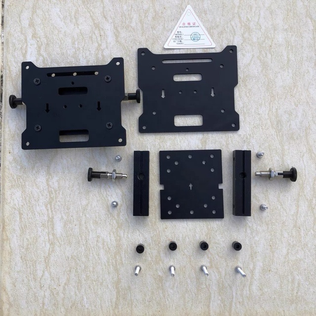 Free Design OEM ODM Custom Quick-release 7075 Aluminum Mounting Adapter Bracket for Drone Belly Mounting