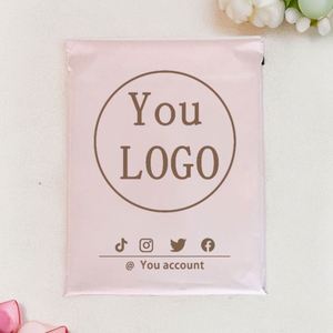 Polymailer Courier Mailers Mailing Bag for Shipping Clothing <b>Clothes</b> Apparel Packaging Custom Logo <b>Printed</b> Plastic Poly Bags - Product Image 4