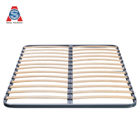 Cadre de lit king-size en métal, sommier de luxe, accessoire de remplacement de luxe, pièces de rechange en vrac pour la production de meubles en série