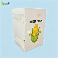 Boîte en plastique souple imprimée de qualité alimentaire PP pour l'emballage de fruits, légumes, sushis, jus, maïs sucré - Recyclable, couleur personnalisée