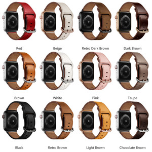 โรงงาน BEEFLYPOWER ขายส่งสายรัดข้อมือแบบนุ่ม สบาย ทำจากหนัง PU สำหรับ <span class=keywords><strong>Apple</strong></span> <span class=keywords><strong>Watch</strong></span> S11 10 9 ขนาด 45 มม. 41 มม. - Product Image 3