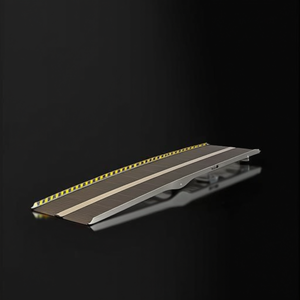 Rampa per disabili in alluminio 8FT pieghevole con superficie antiscivolo per utenti in sedia a rotelle - Product Image 2