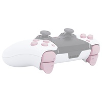 Boutons complets roses eXtremeRate pour contrôleur PS5 Edge Dpad Action Share Options Home R1L1 R2L2 Touches boutons