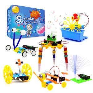 Kits STEM DIY en plastique écologique pour enfants, jouets musicaux et scientifiques à thème de dessins animés, ensembles éducatifs en boîte à assembler, pour les âges de 4 à 14 ans, TONGCHENG - Product Image 1
