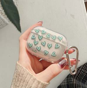 Funda de lujo para auriculares con cadena de cuentas de muñeca para <span class=keywords><strong>Airpods</strong></span> 3 Funda de TPU suave luminosa para Airpod <span class=keywords><strong>Pro</strong></span> 2 Fundas - Product Image 3