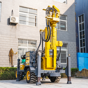 2025 hengwang เครื่องขุดเจาะบ่อน้ำระบบไฮดรอลิกแบบล้ออัตโนมัติ200ม. 300ม. สำหรับเจาะแกน - Product Image 3