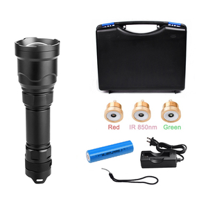 HT10-<span class=keywords><strong>linterna</strong></span> Led de visión nocturna, <span class=keywords><strong>linterna</strong></span> de 850Nm, Ir, de camuflaje, para caza, resistente al agua, Ip68 - Product Image 3