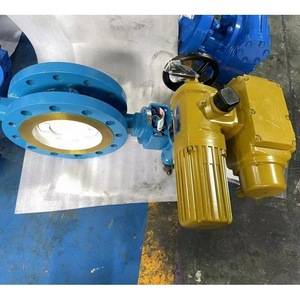 Válvula de Mariposa Eléctrica D942X de 4 Pulgadas DN300, Alta Presión, Cierre Inteligente, Tipo Interruptor - Product Image 5