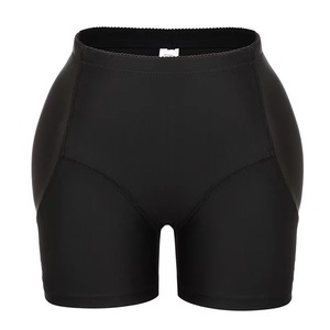 Pantalones Cortos Moldeadores de Glúteos para Mujer, Talla Grande, Control Firme, Sin Costuras, <span class=keywords><strong>con</strong></span> Almohadillas de Cadera Gruesas, Tejido de Control - Product Image 3