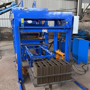 Beton blok kalıplama makinesi fiyat mikser konveyör 4-18 çimento tuğla makinesi paletleme makinesi - Product Image 2