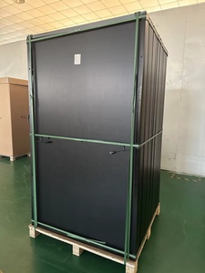 แผงโซลาร์เซลล์สีดำล้วน กำลังไฟฟ้าสูง 450W 400W 550 วัตต์ 500W 570W 550W สำหรับบ้าน อิตาลี เยอรมนี โปแลนด์ - Product Image 6