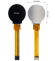GJD 0.9 Inci 128*128 Layar LCD Warna TFT Lampu Latar LED Antarmuka RGB IC Driver ST7735 Kecerahan 250 -20-70
