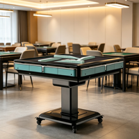 Bestseller Faltbare Multifunktionale Automatische Mahjong-Maschine Geräuscharm Vier-Ausgang-Tisch für Familien-Mahjong-Spiele zu Hause