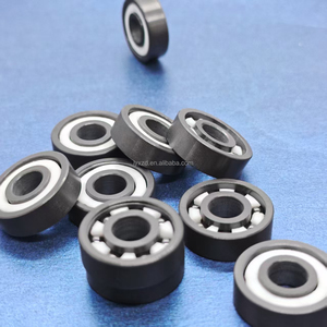 Roulements de skateboard OEM haute vitesse 5, 6, 7 billes 608 hybrides en céramique Si3N4, haute précision, oxydation noire - Product Image 4