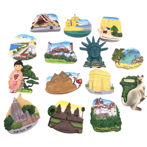 Japón, Egipto, <span class=keywords><strong>Laos</strong></span>, Francia, Camboya, Australia, Rumania, Tailandia, Marruecos, Turquía, Gran Bretaña, imán para refrigerador, tipo de pegatina magnética - Product Image 3