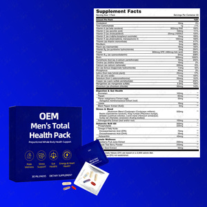 Paquete de Vitaminas Diarias para la Salud Total del Hombre, 22 Nutrientes Esenciales Todo en Uno, Aceite de Krill, Adaptógenos, Salud del Corazón, Intestino y Estrés, 30 Unidades - Product Image 3