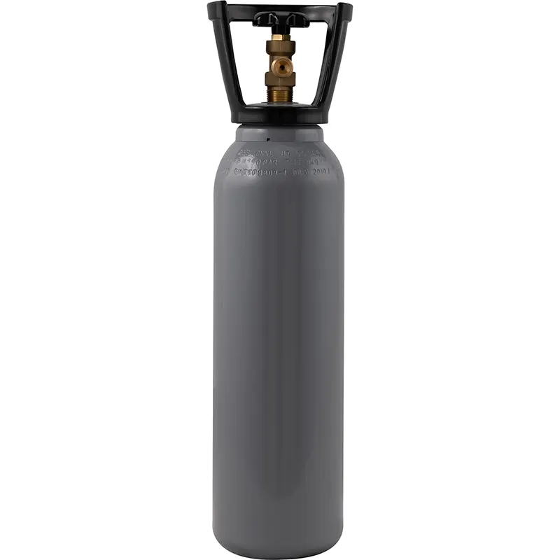 Hochdruck-Gaszylinder aus Stahl 5 L industrielle Verwendung für CO2 Sauerstoff Wasserkapazität 5 L