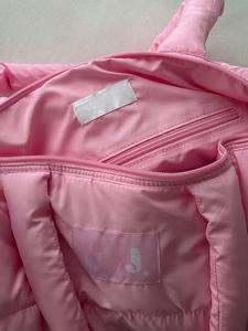 Taille personnalisée logo dame femmes rose bouffant en nylon matelassé sous les bras épaule sac à bulles pour le <span class=keywords><strong>week</strong></span>-<span class=keywords><strong>end</strong></span> - Product Image 5