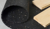Paneles Acústicos, Alfombra Insonorizante para Piso, Base Insonorizante para Pisos de Vinilo SPC LVT, Base de EVA para Piso