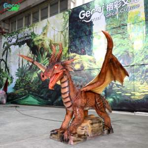 Parque de atracciones Gecai Robotic <span class=keywords><strong>Rad</strong></span> Flying Dragons Model Factory - Product Image 6
