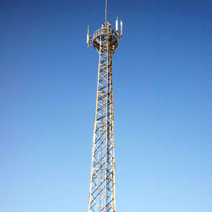 Fuhang thép khí tượng Radar tháp Viễn Thông ăng ten 10-150m Chiều cao nhúng nóng mạ q420b/q355b/q235b Thép 50 - Product Image 3