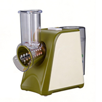 Mini robot culinaire électrique en plastique pour la maison, coupe-légumes pour salades, pommes de terre, carottes, concombres