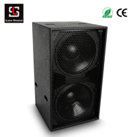 Lasesound BR218 Subwoofer Ganda 18 Inch 1600W RMS 6400W Peak 132dB SPL Maksimum Speaker Audio Panggung Profesional CE RoHS