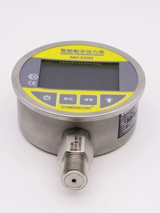8 Units Stainless Steel 304/316 1% Accuracy Negative Digital Manifold Intelligent Water Pressure Manometer Gauge LCD Display - Product Image 6