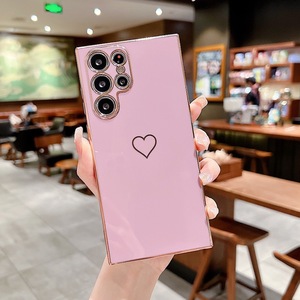 Funda de teléfono con corazón de amor galvanizado 6D, para Samsung Galaxy S22 Plus <span class=keywords><strong>Ultra</strong></span> S20 FE A13 <span class=keywords><strong>A33</strong></span> A53 5G - Product Image 3