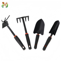 Outils de jardinage en acier inoxydable avec manche en caoutchouc, ensemble de pelles pour la plantation de fleurs et de légumes, outils de désherbage et de desserrage du sol, outils manuels japonais