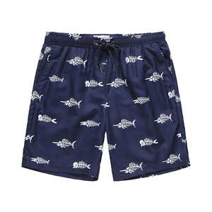Shorts de Playa de Secado Rápido Firness, 100% Poliéster, Estampado Floral, con Cierre de Cordón, Cintura Media, Servicio OEM, Impresión Digital - Product Image 2