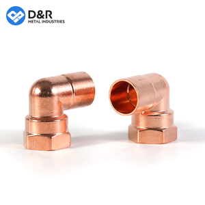 D & <span class=keywords><strong>R</strong></span> Hot Bán 2 Cách DN15 Khớp Nối 1 3/8 Inch Khuỷu Tay Nữ Đồng Mạ Brass Ống Phù Hợp Cho Nước Sử Dụng - Product Image 5