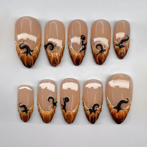 ขายส่งราคาถูก <span class=keywords><strong>ชา</strong></span>เย็นรสหวานลายตาแมว 3 มิติ พร้อมลายดอกพลัม สไตล์อเมริกันอินเทรนด์ ทำด้วยเครื่องกึ่งอัตโนมัติ - Product Image 3