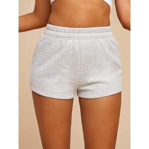 Shorts Deportivos de Cintura Alta para Mujer, Casuales, Cómodos, Transpirables, de Verano, de Punto, de Algodón y Elastano - Product Image 5