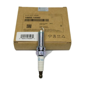 Bougie d'allumage en platine de haute qualité 18855-10080 SILZKR6B11, remplacement pour <span class=keywords><strong>Hyundai</strong></span> Kia Elantra Genesis Borrego - Product Image 1