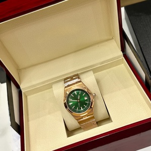 Reloj Vacheron de Alta Gama con Movimiento Mecánico Automático, Esfera con Patrón Solar, Diseño Simple, Visualización de Fecha, Resistente al Agua, Constantins - Product Image 2