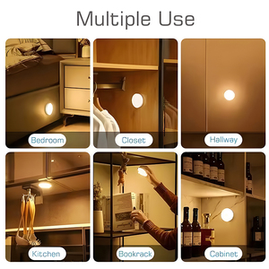 <span class=keywords><strong>Led</strong></span> cảm biến chuyển động ánh sáng ban đêm chuyển động kích hoạt ánh sáng ban đêm Tường Cảm biến chuyển động trắng ấm cho trẻ em người lớn phòng tắm phòng ngủ - Product Image 3