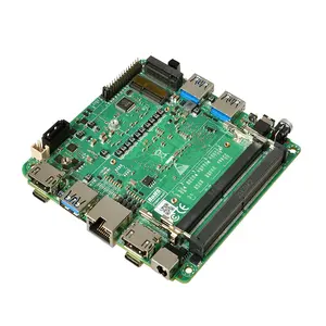 Wholesale New Industrial Intel Alder Lake Processor Mini NUC Motherboard HD Display Dual LAN x86 64GB RAM M.2 Port Desktop