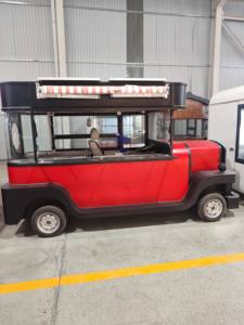 Small Mobile Food Trailer for Outdoor Restaurant Bakery Ice Cream & Fast Food Truck Coffee Cart - Food Truck for Business Use - Product Image 3
