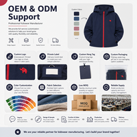 Jaket Softshell Anak Grosir Kustom, Tiga Lapisan Proteksi, Tahan Air, Tahan Angin, Awet, Untuk Aktivitas Luar Ruangan & Sekolah, MOQ Rendah, OEM