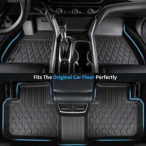 Tapis de sol de luxe pour Honda Pilot <span class=keywords><strong>7</strong></span> places 2016-2022, vente en gros, imperméables, 3D, en TPE, tapis de voiture, tapis de sol de voiture - Product Image 5