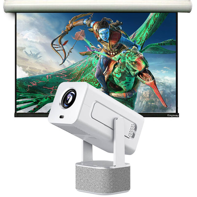 4K Smart Projector Auto Focus K1 Projector 720P 1080P Android MINI 320 ANSI Lumen C360 LCD Projector Support Miracast