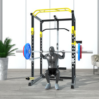Station multifonctionnelle d'équipement de musculation : Rack à squats, Machine Smith, Power Rack, Cage de musculation
