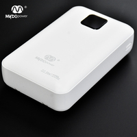 Batterie externe 10000mAh 22.5W à charge rapide, batterie au lithium polymère, chargeur portable, batterie externe pour téléphone portable en plein air, vente en gros
