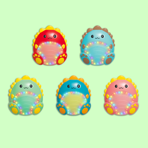 5 pièces de jeu d'équilibre pour enfants en plastique coloré, motif dinosaures et traversée de rivière, pour usage intérieur/extérieur, avec pierres de marche pour l'entraînement à l'équilibre - Product Image 3