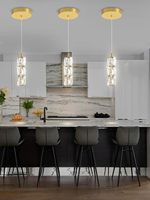 Lustre pour plafond haut, luminaire suspendu en cristal, grand lustre pour salon, escalier, villa