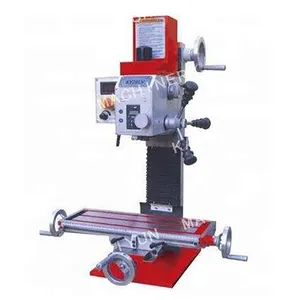 Fresadoras manuales fresadora de mesa KY20LV taladradora y fresadora multifunción de alta precisión para trabajar metales