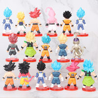 Dragon Goku végéta Frieza Broly Anime Figure Super Saiyan DBZ Action Figures PVC modèle poupées cadeaux pour enfants